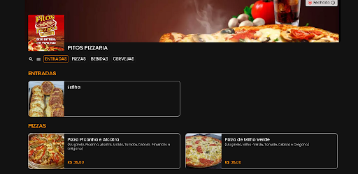 Pitos Pizzaria Screen 2
