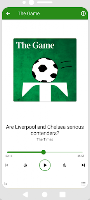 screenshot of Football Podcasts