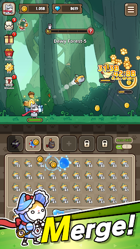 Cat Hero : Idle RPG 1.2.0 screenshots 1