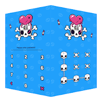 AppLock Theme Skull