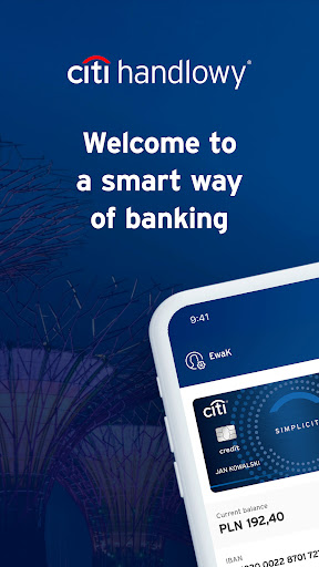 Android application Citi Handlowy screenshort