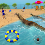 Cover Image of Télécharger Komodo Dragon Simulator - Jeu d'animaux 2019  APK