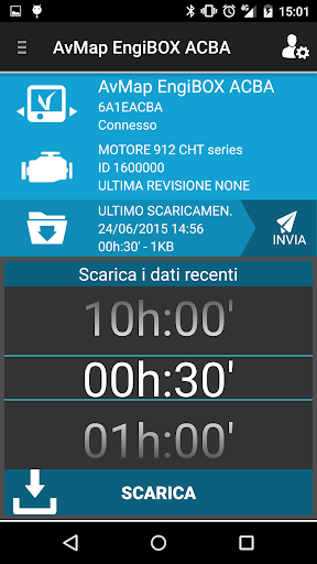 Android application EngiBOX screenshort