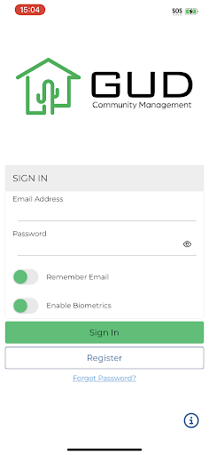 Android application GUD HOA screenshort