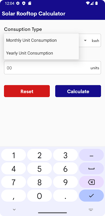 Solar Rooftop Calculator - 1.0 - (Android)
