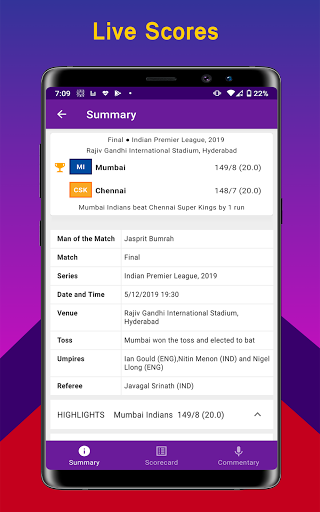 Live Indian T20 League 2021 Sc