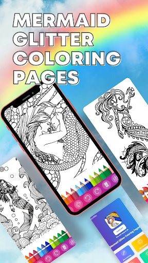 Mermaid Coloring Pages