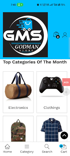Godman Store Screen 2