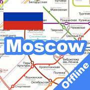 Moscow Metro Map Offline - MosMetro detailed maps