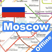 Moscow Metro Map Offline - MosMetro detailed maps