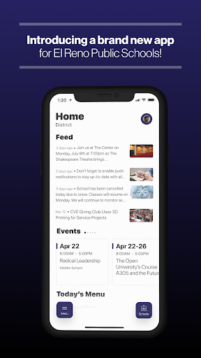 Android application El Reno Public Schools, OK screenshort