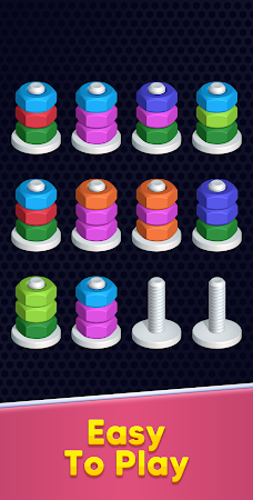 Game screenshot Nut Sort Puzzle Games mod apk