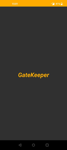 Android application GateKeeper screenshort