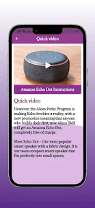 Amazon Echo Dot Instructions