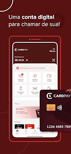 CardPay: conta digital+cartão