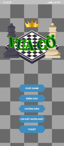 Android application Ai là vua cờ screenshort