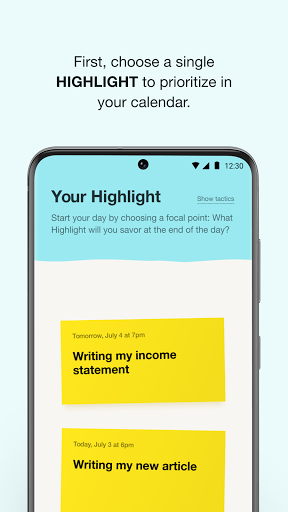 Screenshot of Make Time