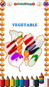 Coloring Painting - Vegetable