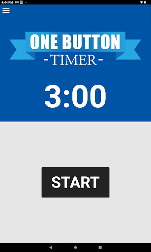 Android application 1-Button Timer screenshort