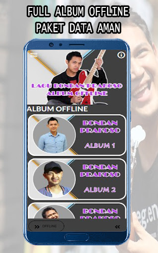 Lagu Bondan Prakoso Offline Screen 3
