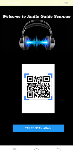 Audio Guide Scanner Screen 2