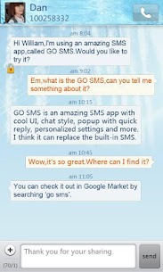 GO SMS Pro Iceblue theme For PC installation