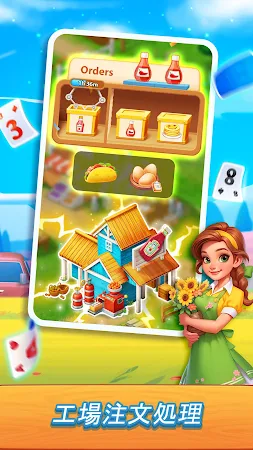 Game screenshot Solitaire Tripeaks: 農場物語 apk download