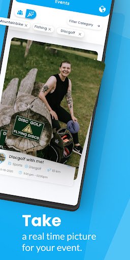 Intrest – Activities near you Screen 3
