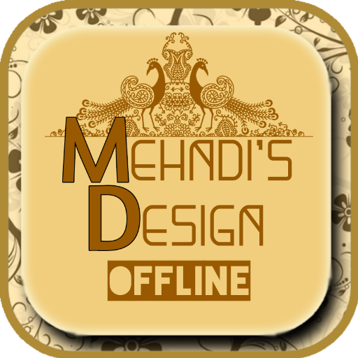 Mehndi Design offline & simple logo