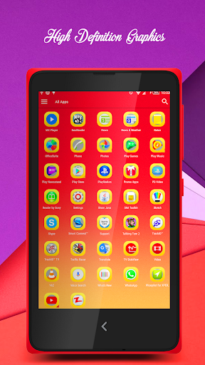 Bright Theme and Launcher Screen 3