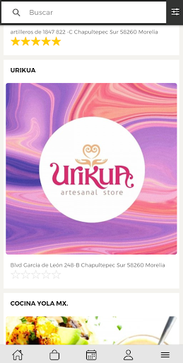 Android application YUMSY screenshort