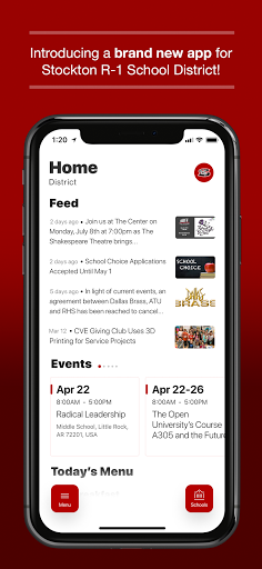 Android application Stockton R-1 School District screenshort