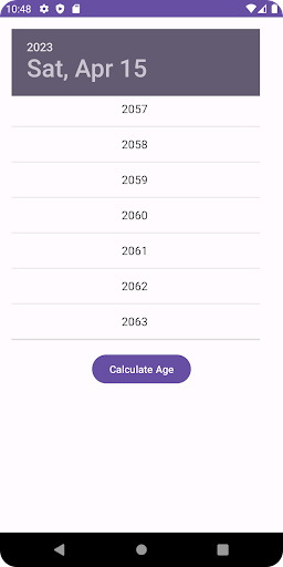WTM Age Calculator Screen 3