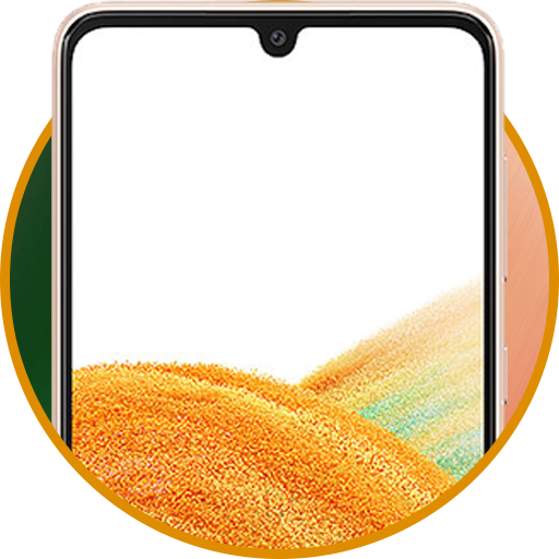 Theme of Samsung Galaxy A33 5G logo