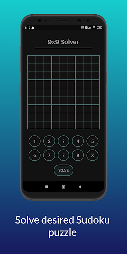 Sudoku Solver Screen 2