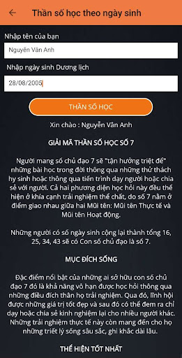 Thần số học - con số bí thuật Screen 2