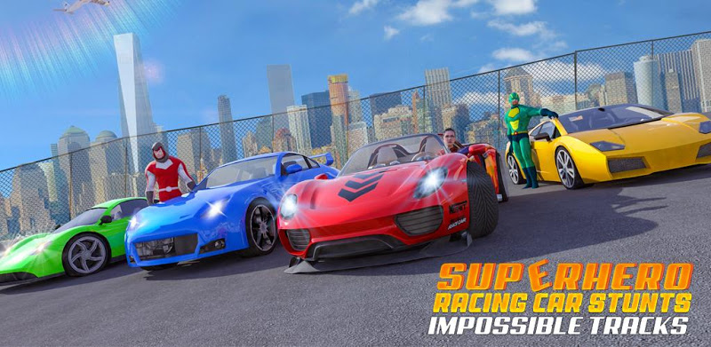 Superheld GT Racen Auto Stunts