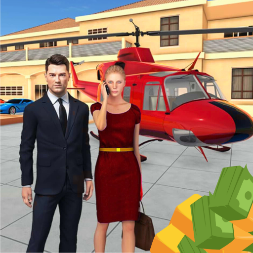 Rich Lifestyle Billionaire 3D logo