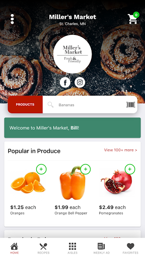 Millers Market Screen 3