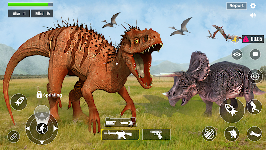 Wild Dino Hunter Dinosaur Game