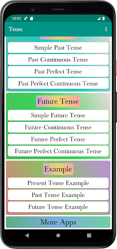 Tense In Hindi Screen 2