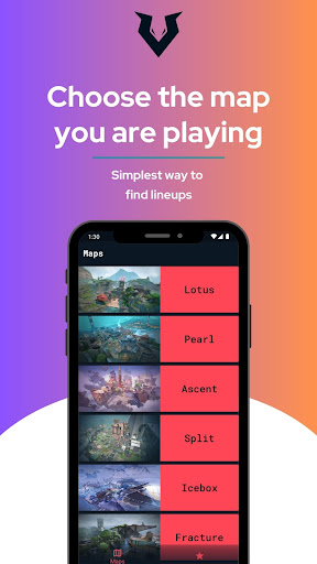 Android application Valoutily - Valorant Lineups screenshort
