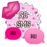 GO SMS - Skull Kiss icon