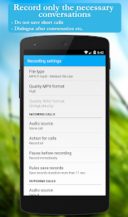 Call Recorder: CallRec MOD APK (Premium Unlocked) 5