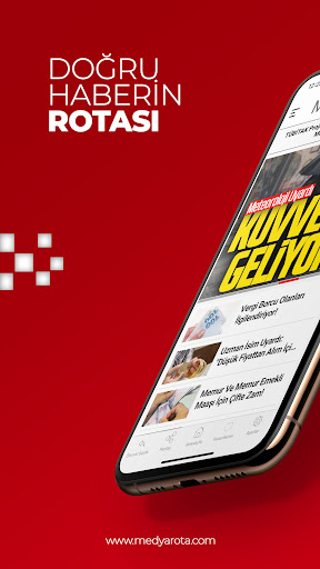 Android application MedyaRota screenshort