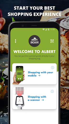 Android application Albert SCAN screenshort