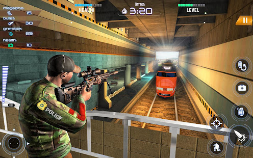 FPS Commando Train Gun Shooter 3.0.10 APK screenshots 9