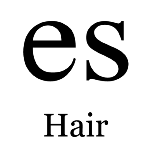 美容室・ヘアサロン es hair（エス　ヘア）公式アプリ logo