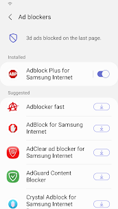 Samsung Internet Browser v16.2.1.56 Apk (Unlocked Premium/Ad Free) Free For Android 3