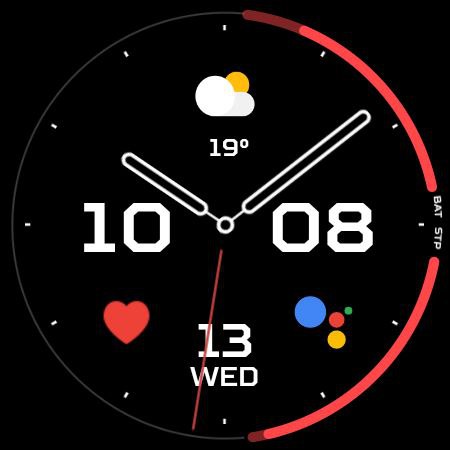 Nighty Analog 10 - watch face screenshot 23